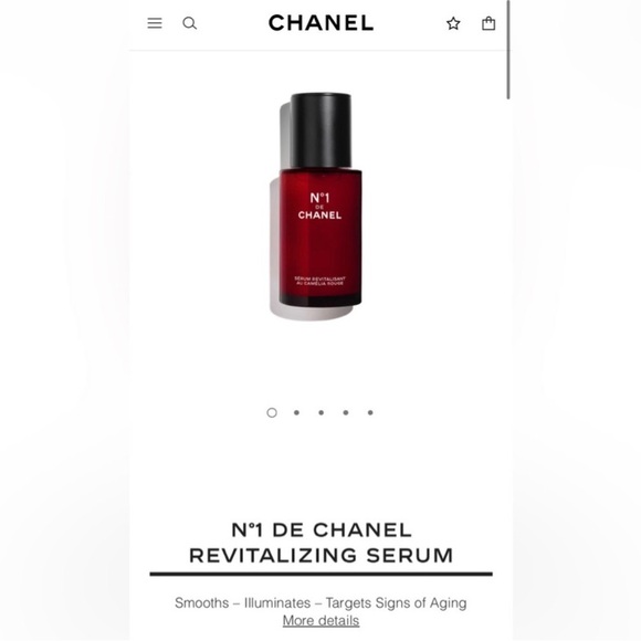 CHANEL N°1 de CHANEl Red Camellia Revitalizing Serum 5ml - Picture 2 of 2